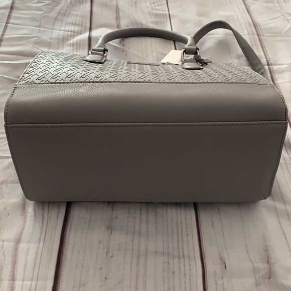 NWT Nine West "You and Me" Gray Handbag/Shoulder Bag - Picture 4 of 14